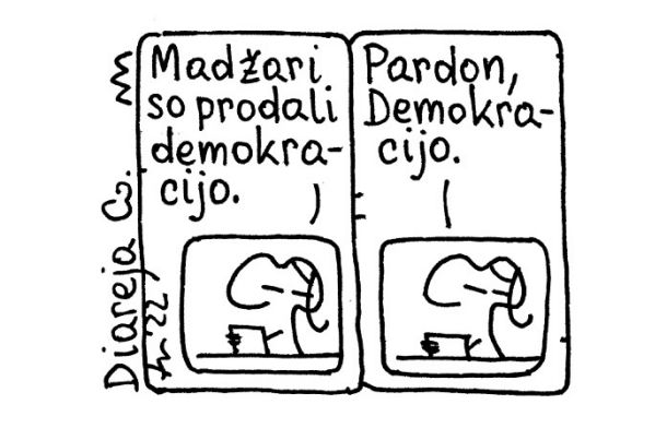 Madžari so prodali Demokracijo