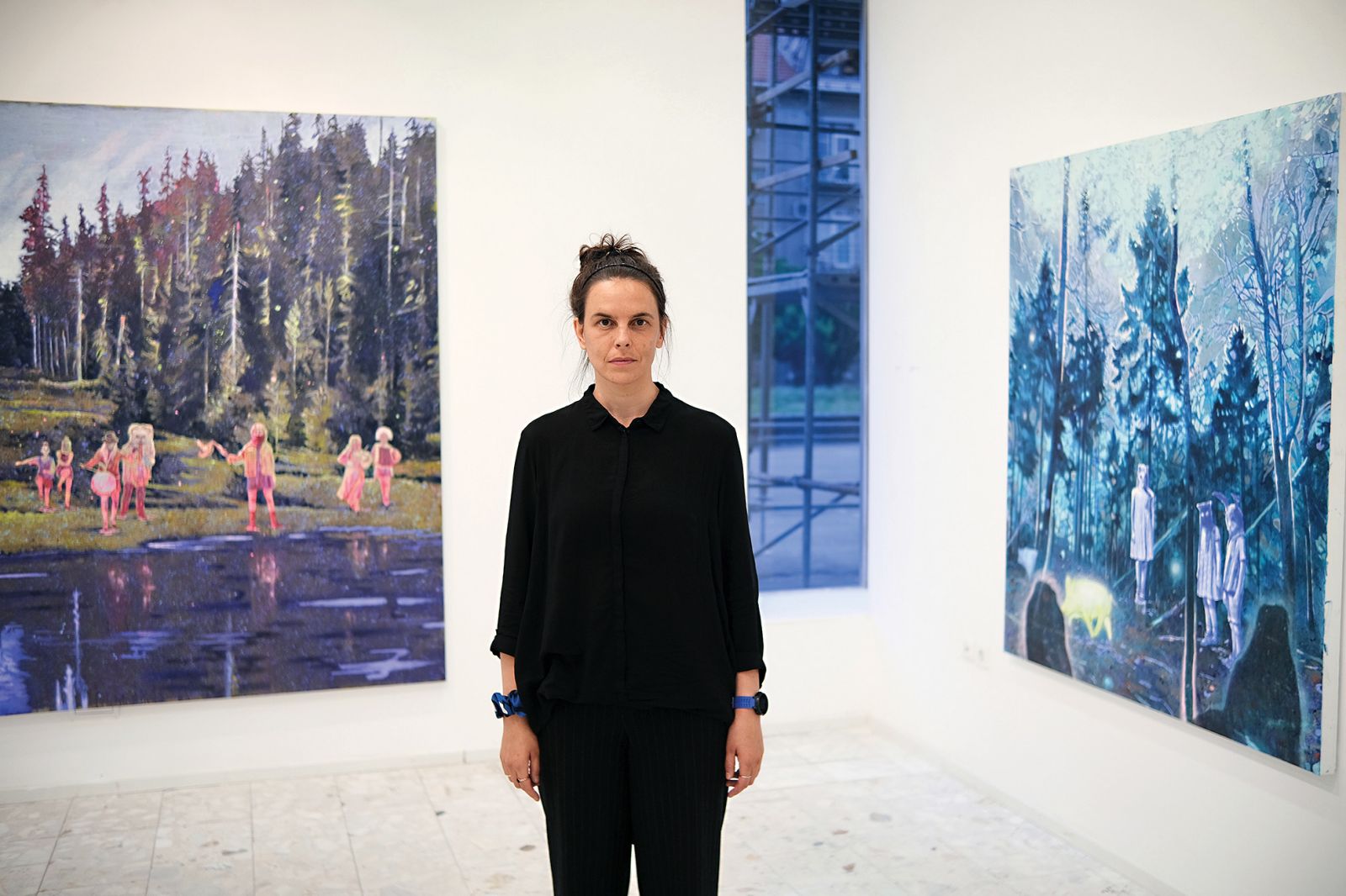 Tina Dobrajc: Balkanske obljube, Galerija Y (Sloart), LJ | Janez Zalaznik