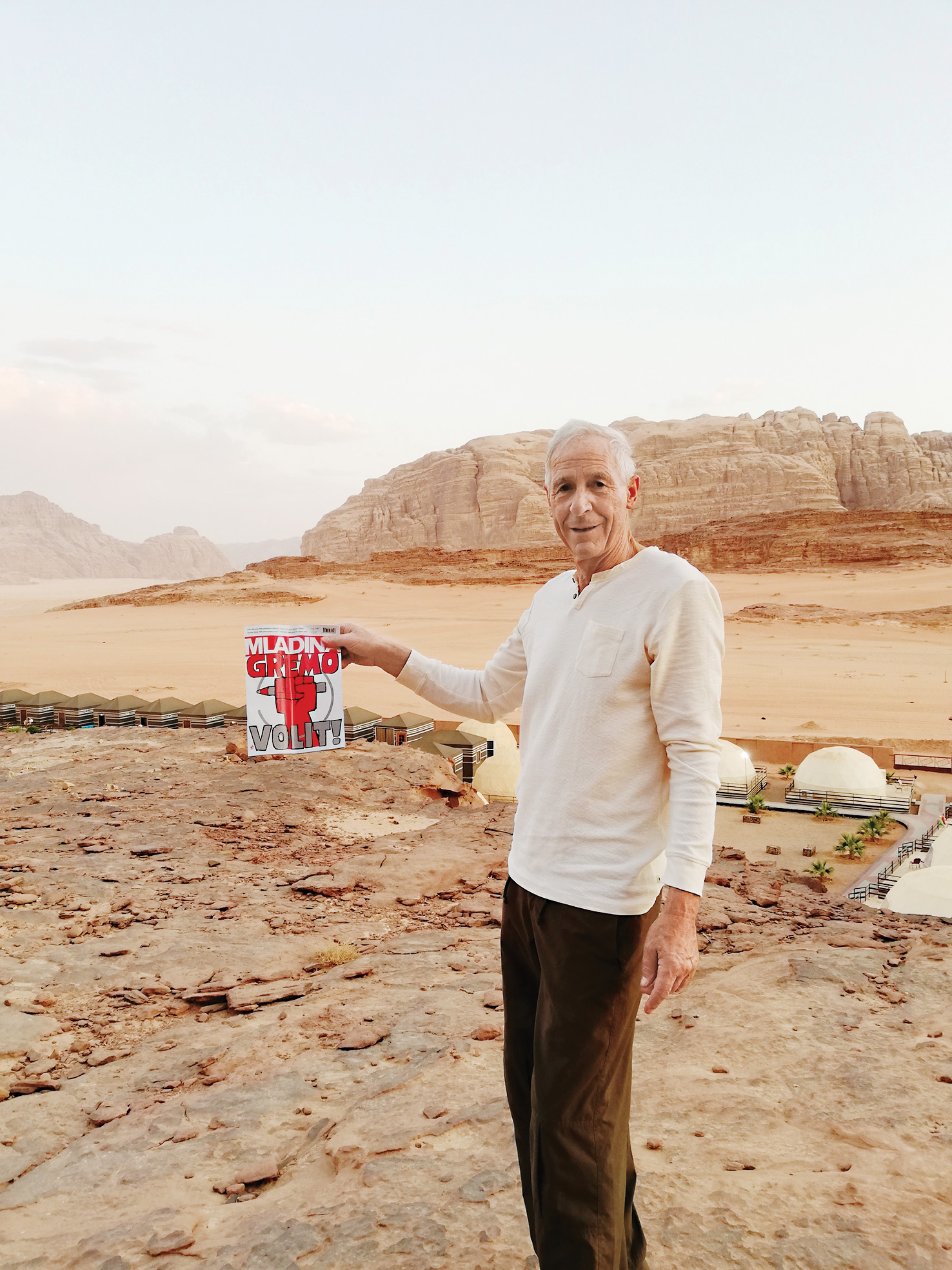 Večer v puščavi Wadi Rum, Jordanija | Zmago Turk