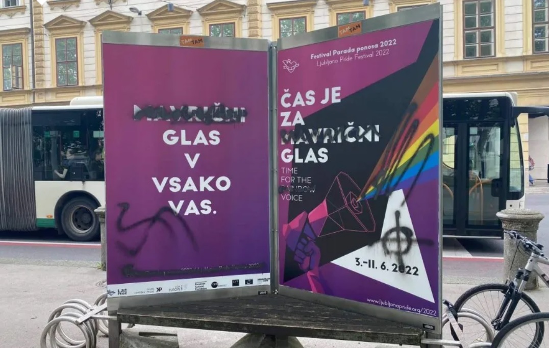 Prizor na ulicah Ljubljane