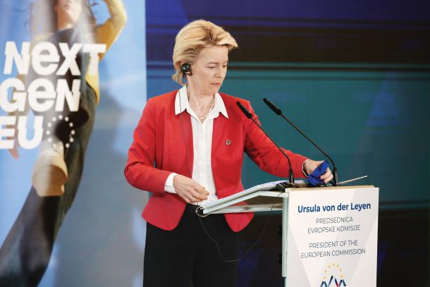 Predsednica Evropske komisije Ursula von der Leyen