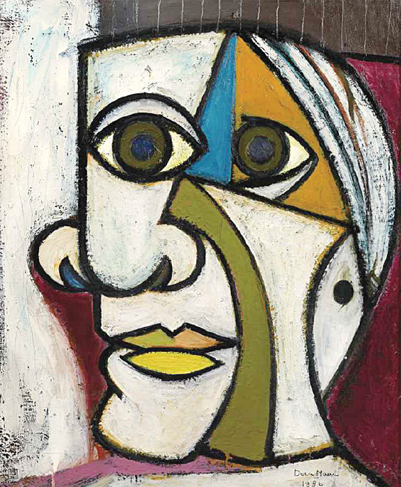 Picassov portret Dore Maar iz leta 1936, ki je bil leta 2009 prodan na dražbi hiše Sotheby’s v Parizu za 480.750 evrov