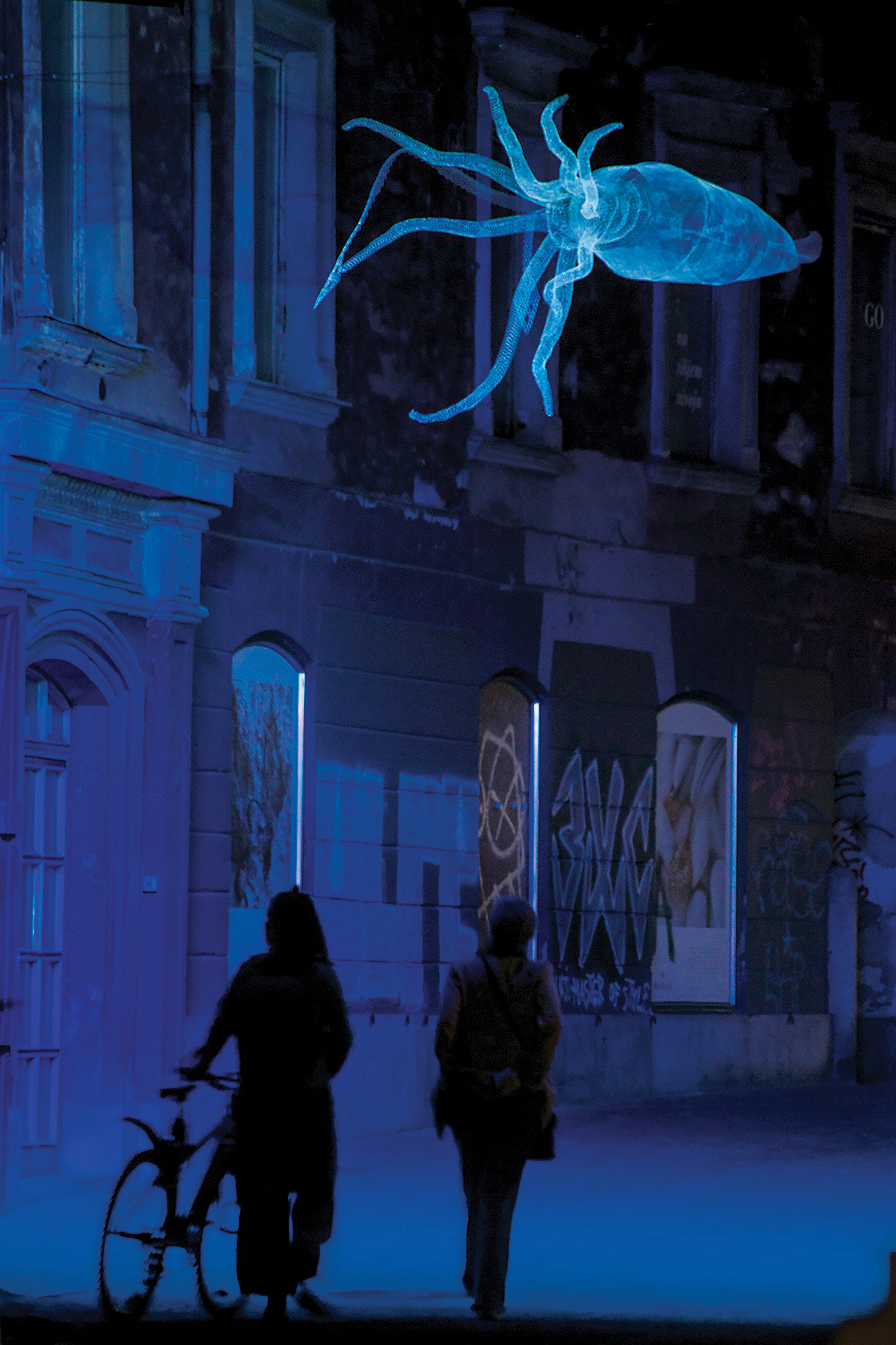 Katja Paternoster: Pod gladino, festival Svetlobna gverila, Pod Trančo, LJ | DK