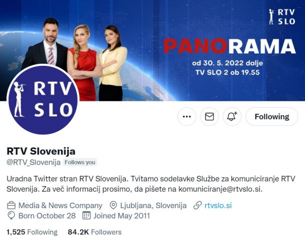Vodstvo RTV Slovenija nesrečno oddajo Panorama oglašuje vsepovsod, a gledanost ostaja nizka