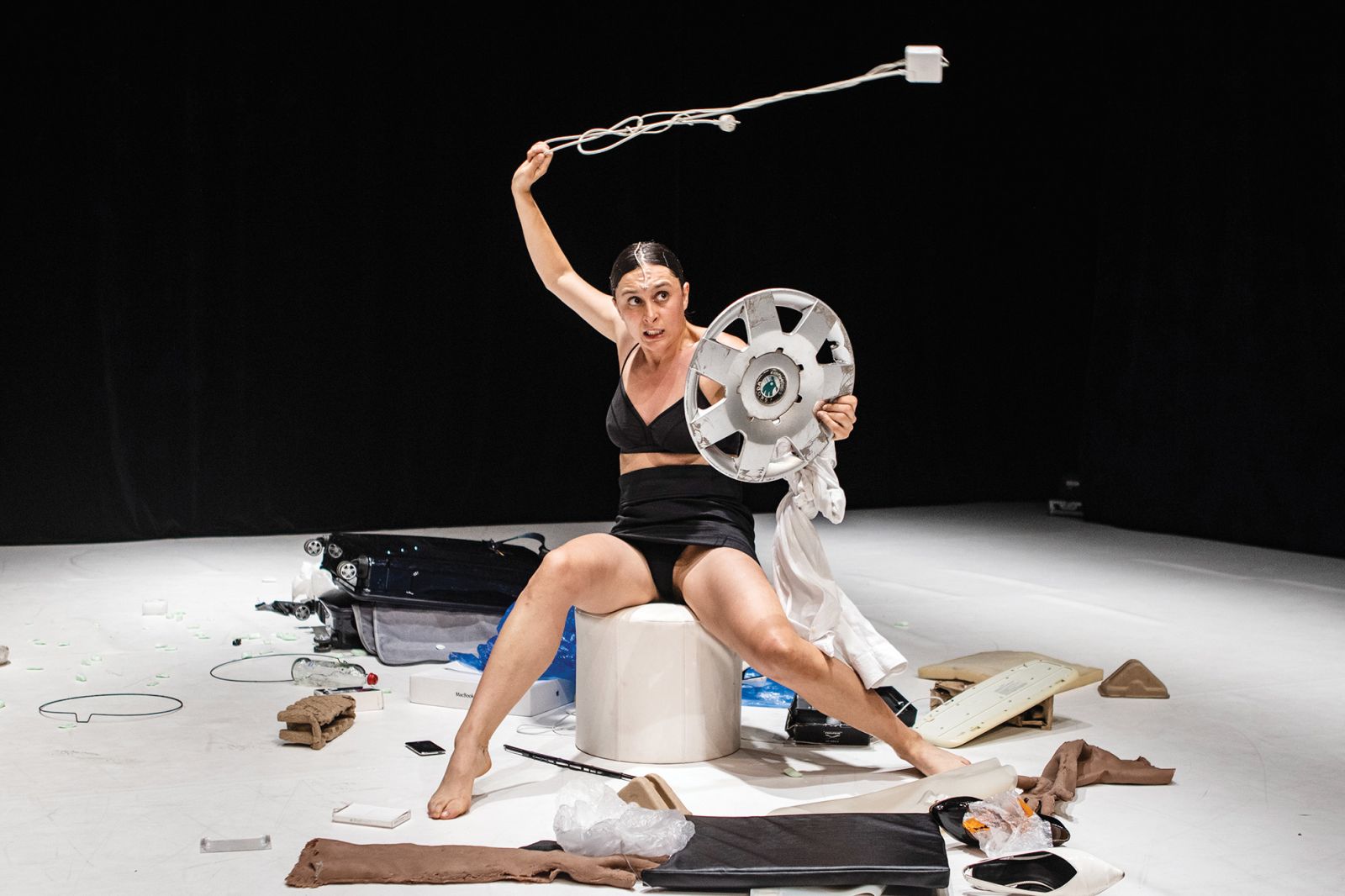 Anna Franziska Jäger & Nathan Ooms: Barlebabe, Festival Spider 2022, Stara mestna elektrarna, LJ | Matija Lukić