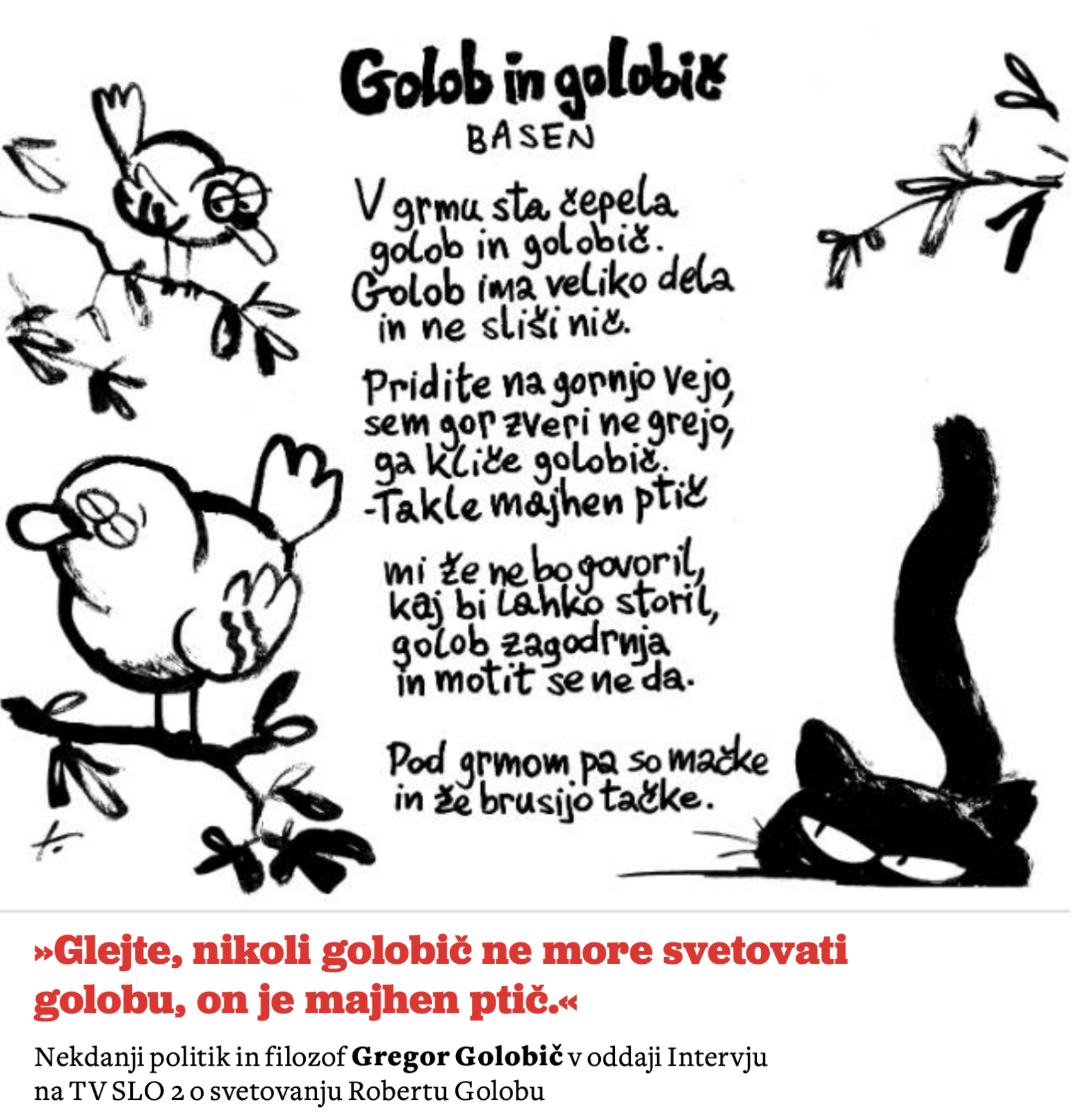 Golob in golobič
