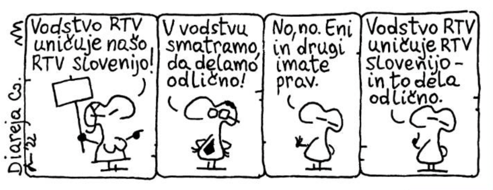 Vodstvo RTV uničuje RTV Slovenija