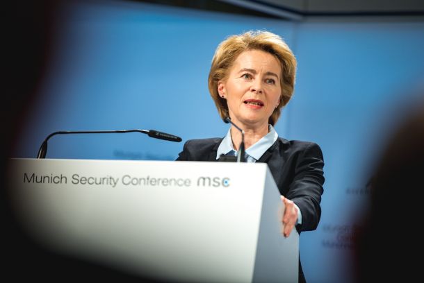 Predsednica Evropske komisije Ursula von der Leyen
