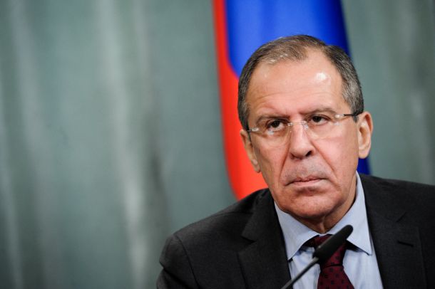 Ruski zunanji minister Sergej Lavrov 