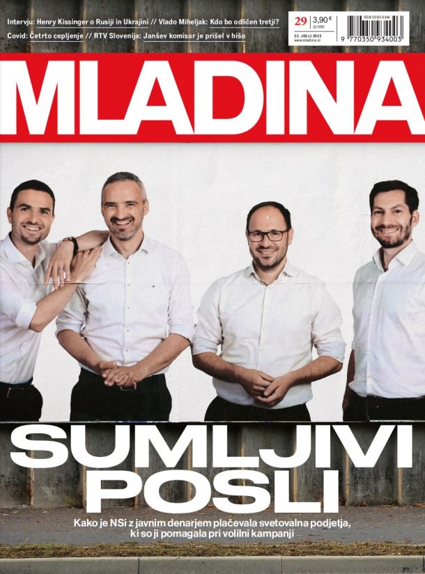 MLADINA 29 2022: SUMLJIVI POSLI