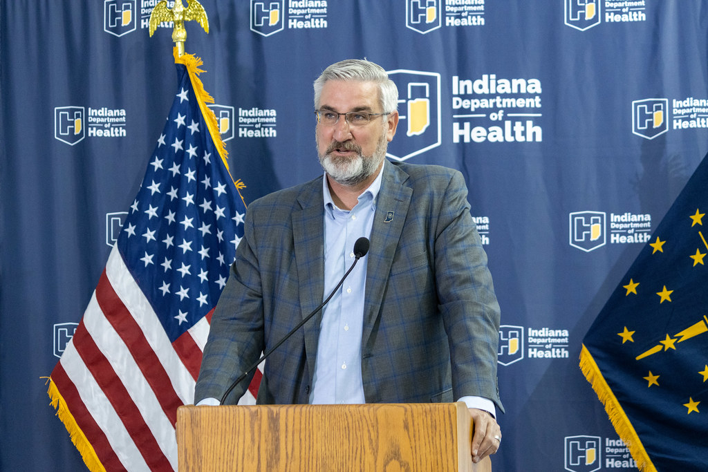 Guvernerr ameriške zvezne države Indiana Eric Holcomb