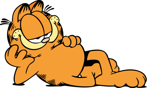 Garfield, ki se je prvič pojavil v stripih leta 1978 in kmalu obveljal za najslavnejšega mačka na svetu.