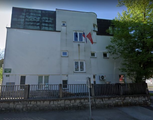 Vila na Levstikovi 15 v Ljubljani, kjer je sedež stranke SD