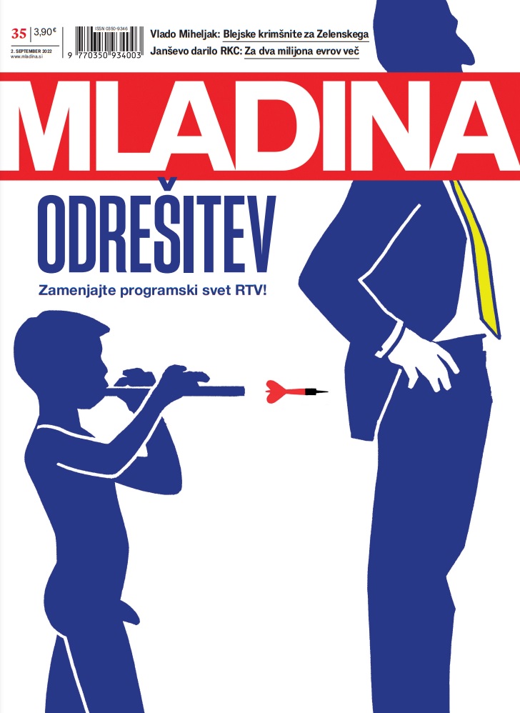 Naslovnica jutrišnje Mladine: ODREŠITEV