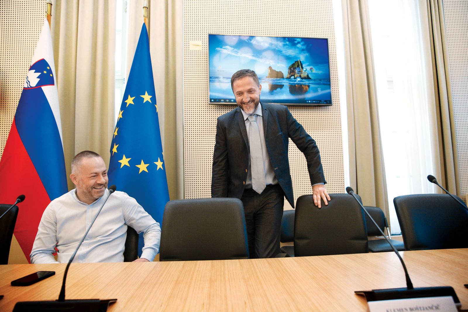 Finančni minister Klemen Boštjančič