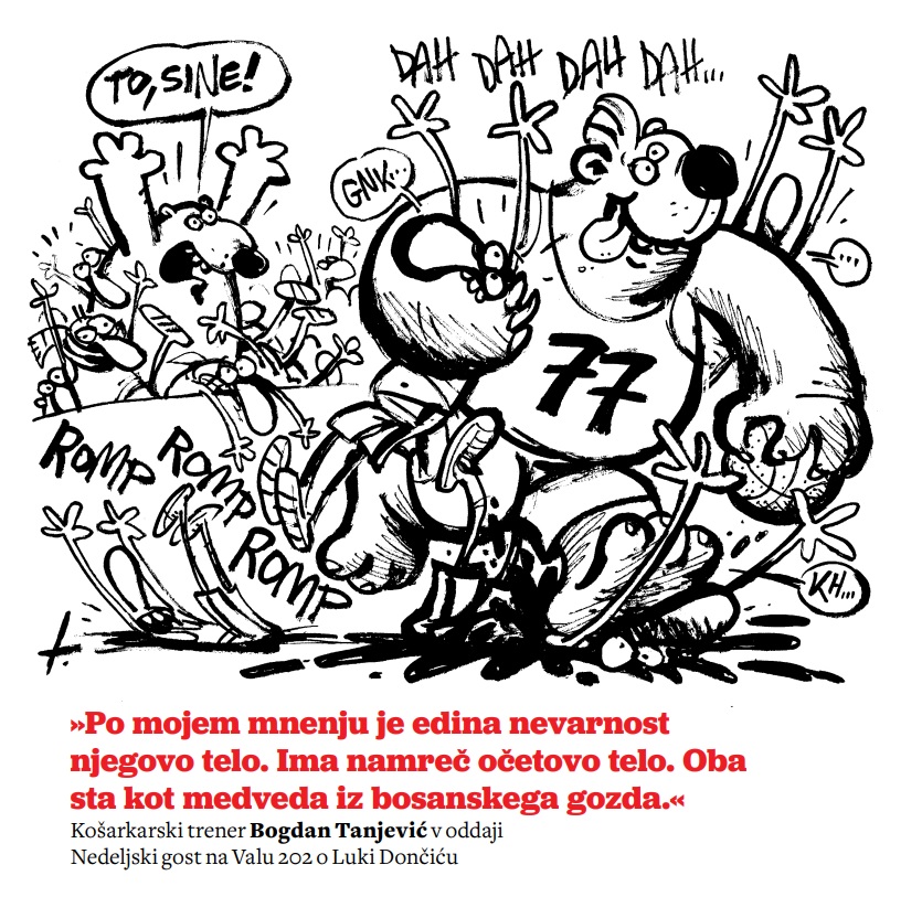 Oba sta kot medveda iz bosanskega gozda
