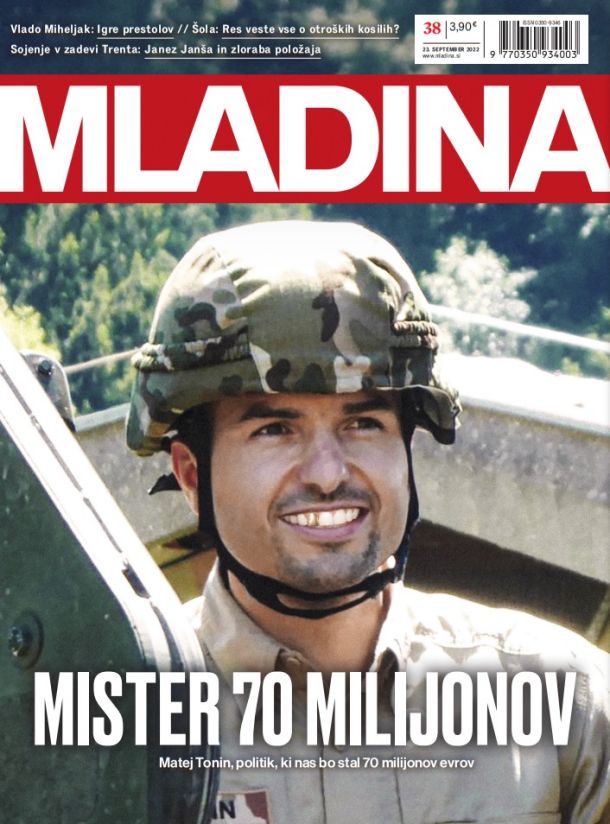 MLADINA 38 2022: MISTER 70 MILIJONOV