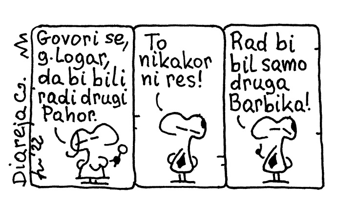 Drugi Pahor ali druga Barbika?