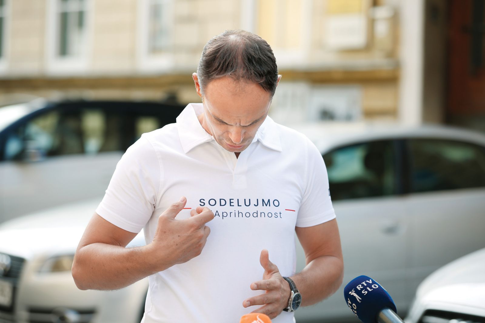 Vodilni po prvem krogu: Anže Logar/