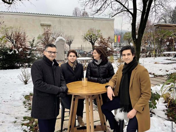 Voditelji strank KUL: Marjan Šarec, Alenka Bratušek, Tanja Fajon in Luka Mesec