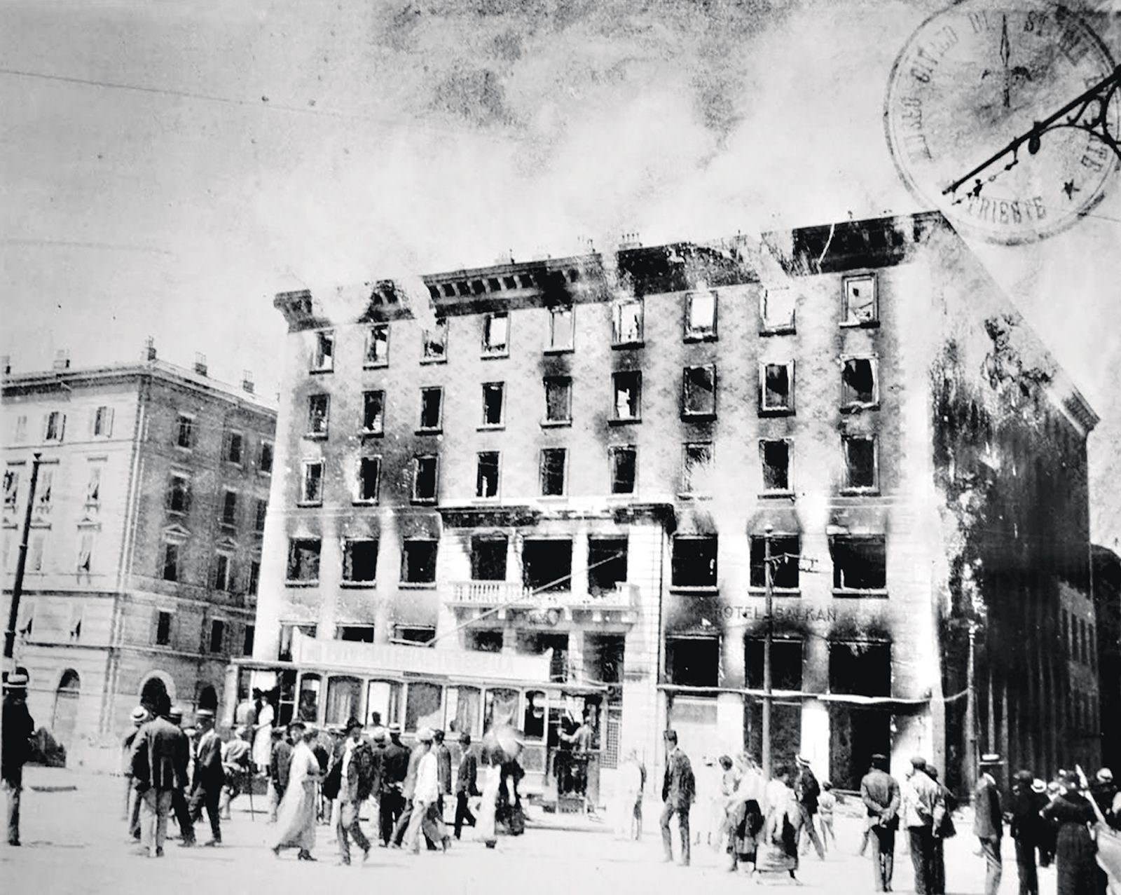 Prvo dejanje fašistov: Požig Narodnega doma v Trstu 13. julija 1920