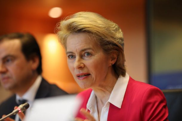 Predsednica Evropske komisije Ursula von der Leyen