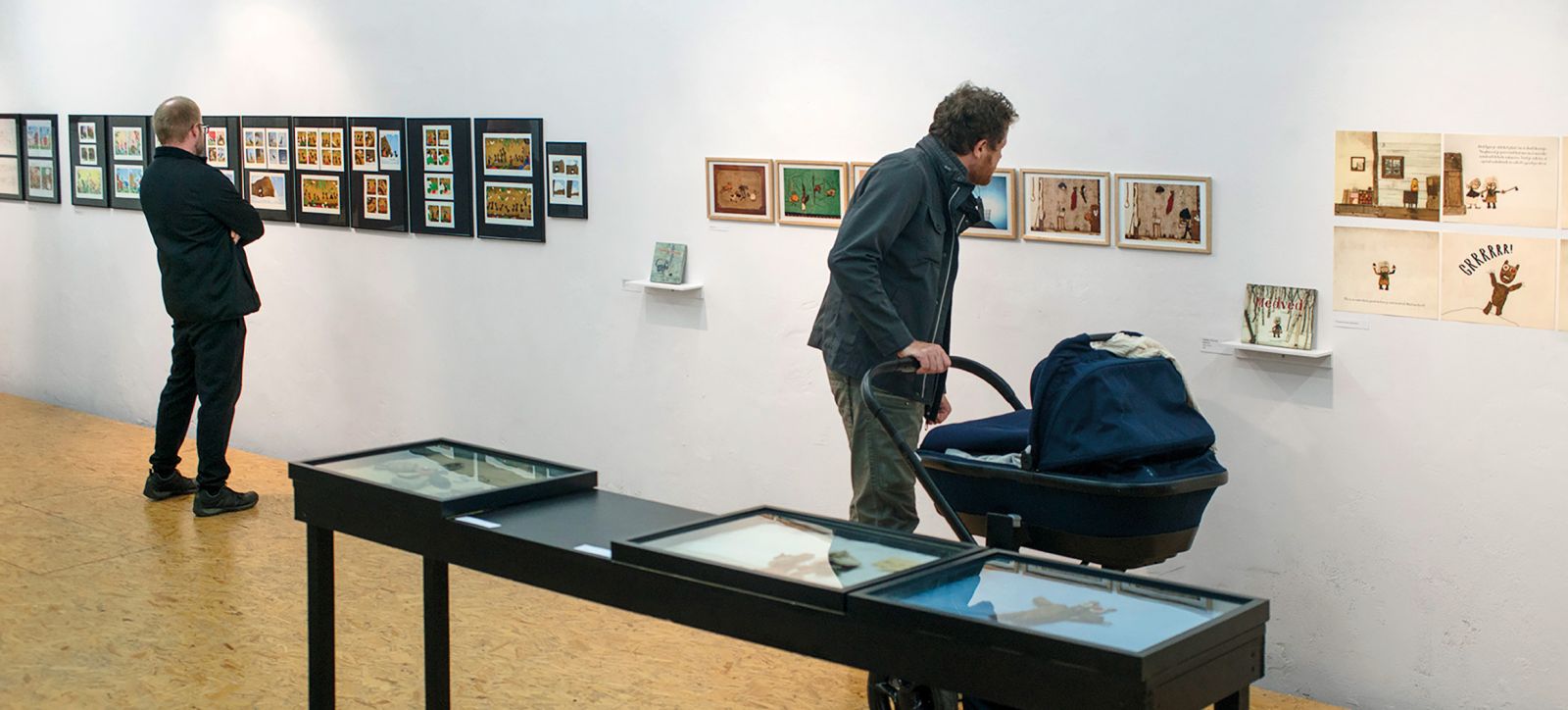 Minimundus; skupinska razstava stripov za otroke, galerija Simulaker, NM | DK