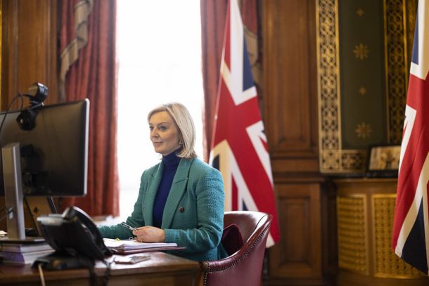 Liz Truss, britanska premierka v odstopu