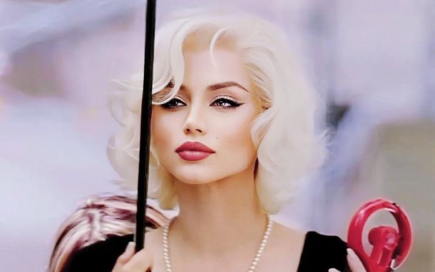 Ana de Armas v filmu Blonde kot Marilyn