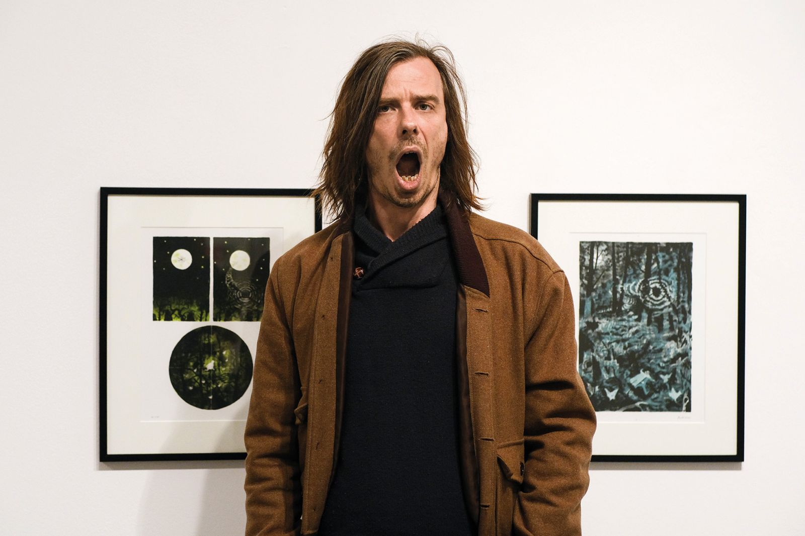 Brecht Evens: Litostrip, Galerija Equrna, Tinta 2022, LJ | Janez Zalaznik