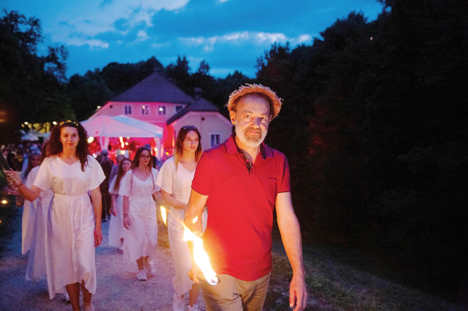 Roman Rozina na podelitvi nagrade kresnik junija 2022 /