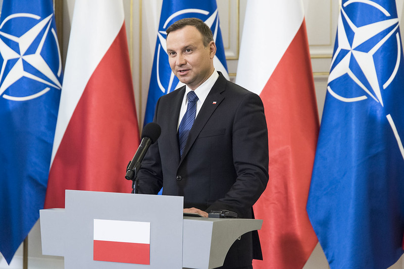 Poljski predsednik Andrzej Duda
