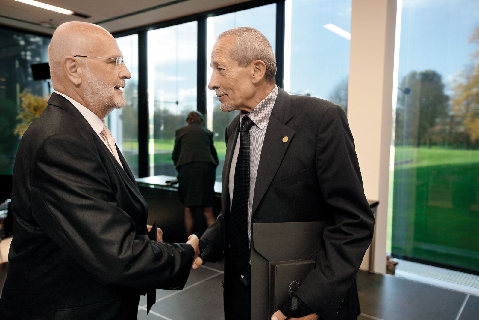 Medalji za življenjsko delo sta ob dnevu pravosodja prejela tudi upokojeni vrhovni sodnik Branko Masleša in vrhovni državni tožilec Hinko Jenull | Borut Krajnc