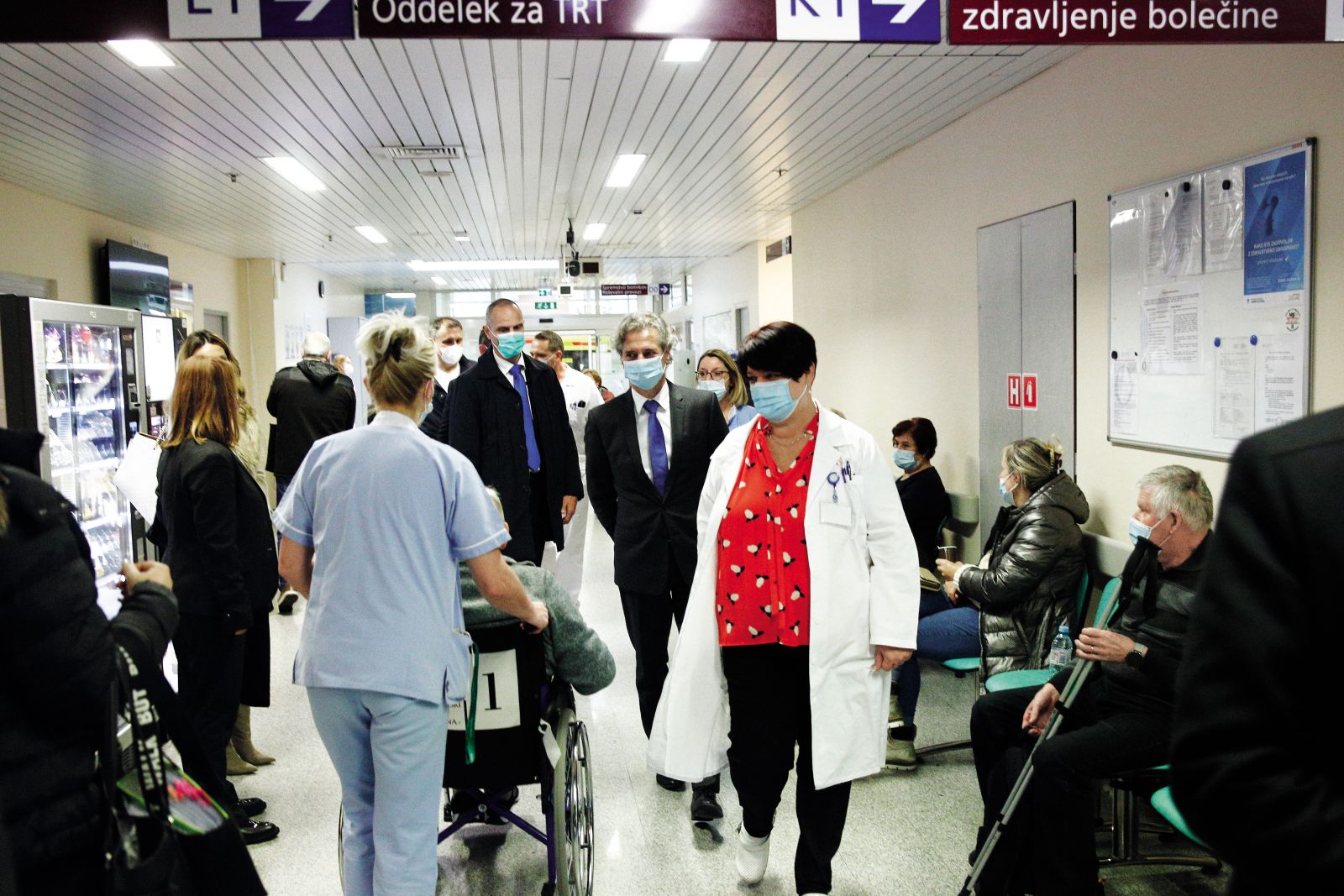 Obisk predsednika vlade na Onkološkem inštitutu v Ljubljani | Borut Krajnc
