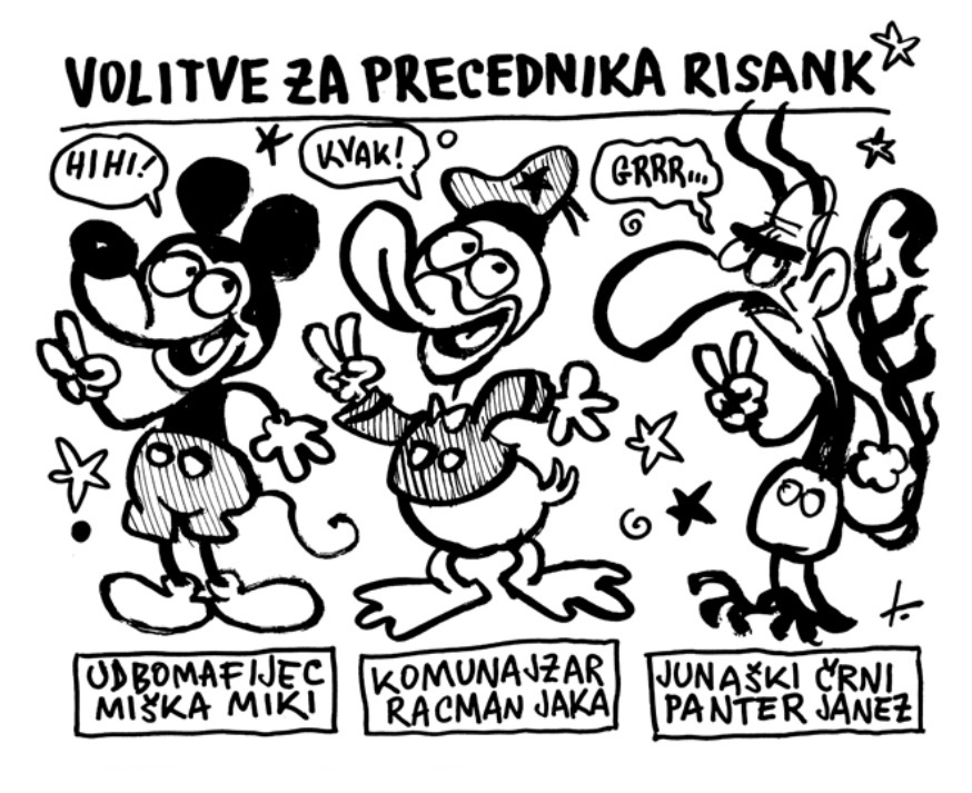 Janez Janša / »Na volitvah lahko zmaga tudi Jaka Racman ali Miška Miki«