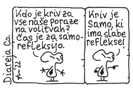 Kdo je kriv za vse naše poraze na volitvah?