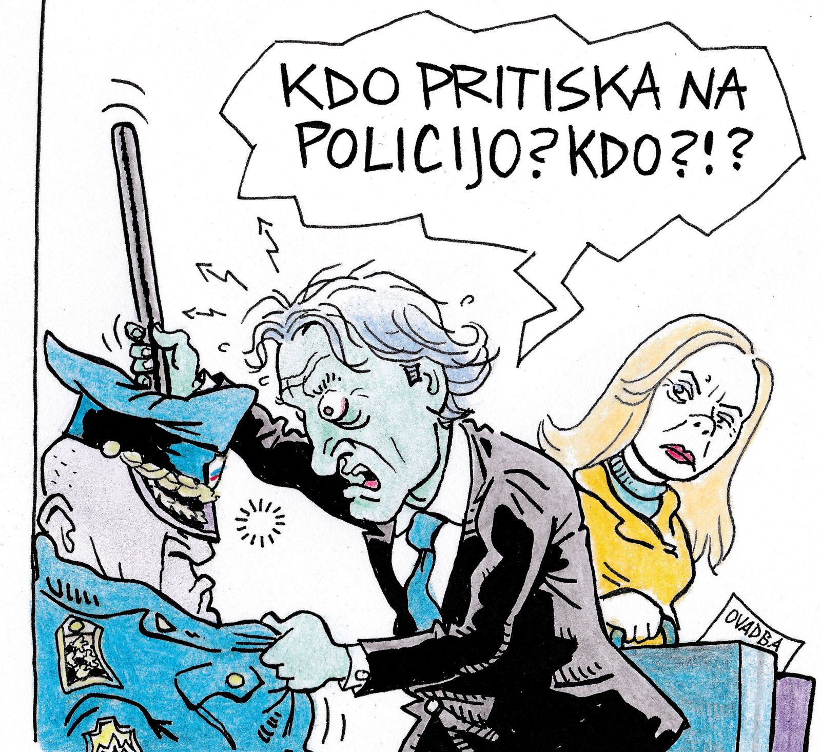Komentar / Zagate demokracije in policije