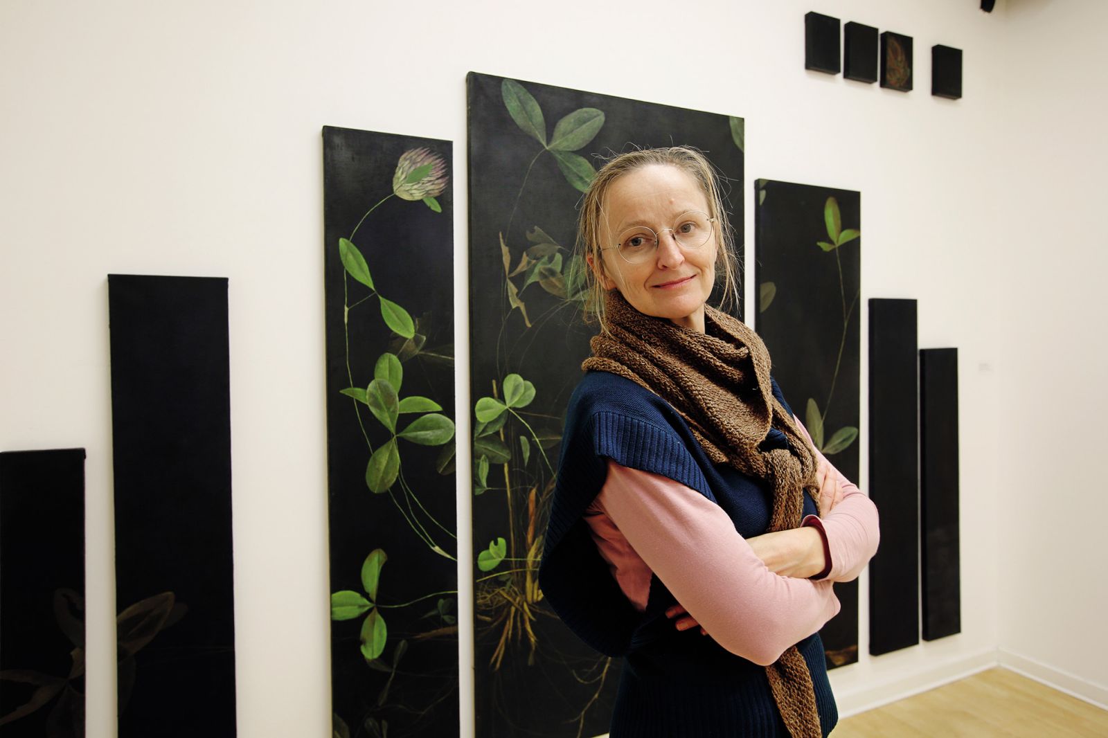 Anja Jerčič Jakob: Rastja sveta, Bežigrajska galerija 2, LJ | Borut Krajnc