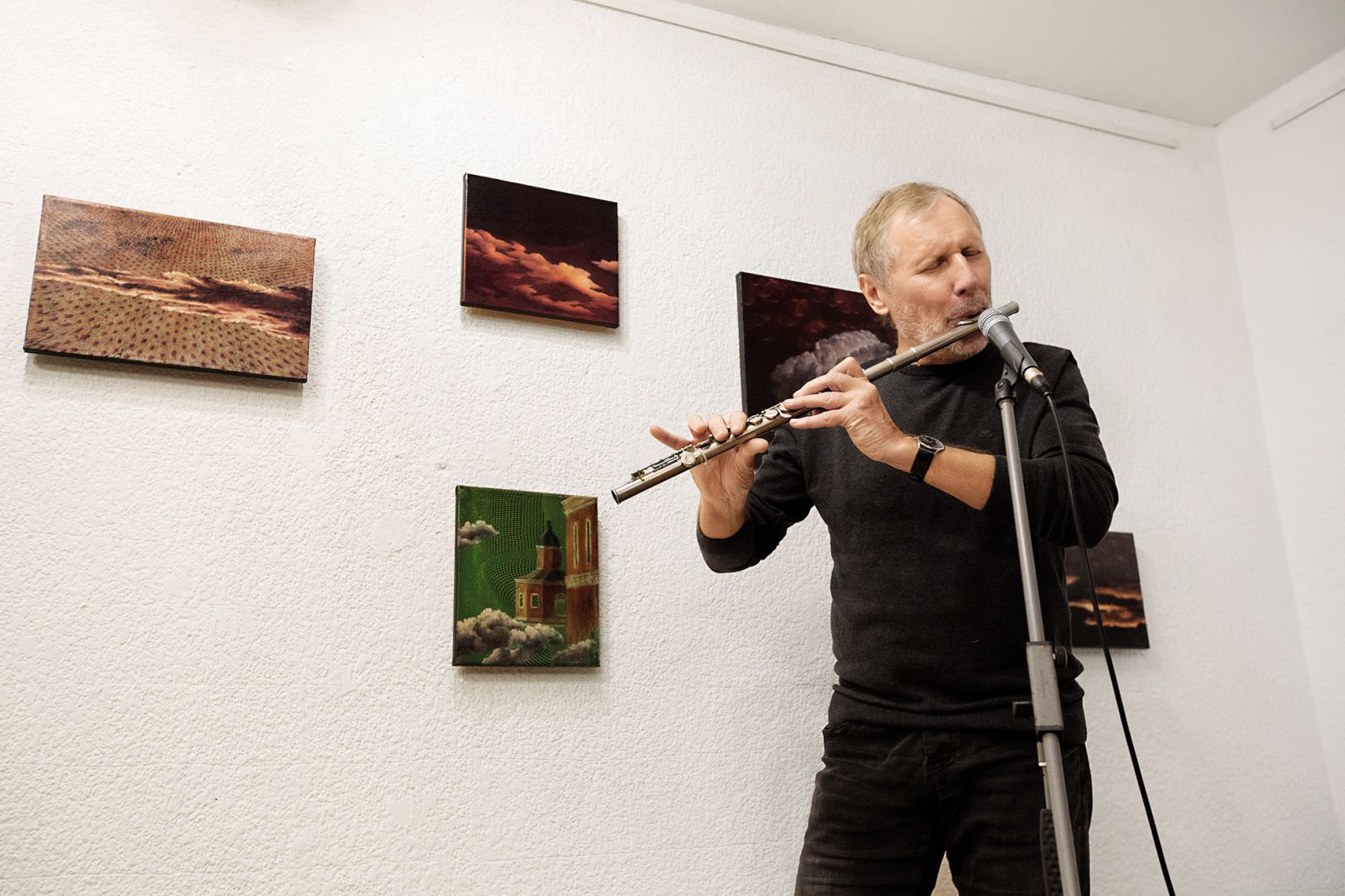 Aleksij Kobal: Nebeške črvine, Galerija Salsaverde, Izola | Borut Krajnc