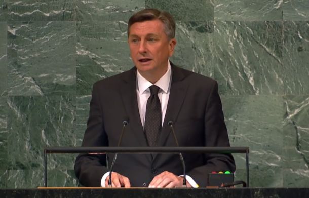 Predsednik v odhajanju Borut Pahor je prejel nagrado Alcida De Gasperija