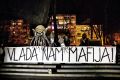 Kdo nam vlada? Petkov protest v Ljubljani.