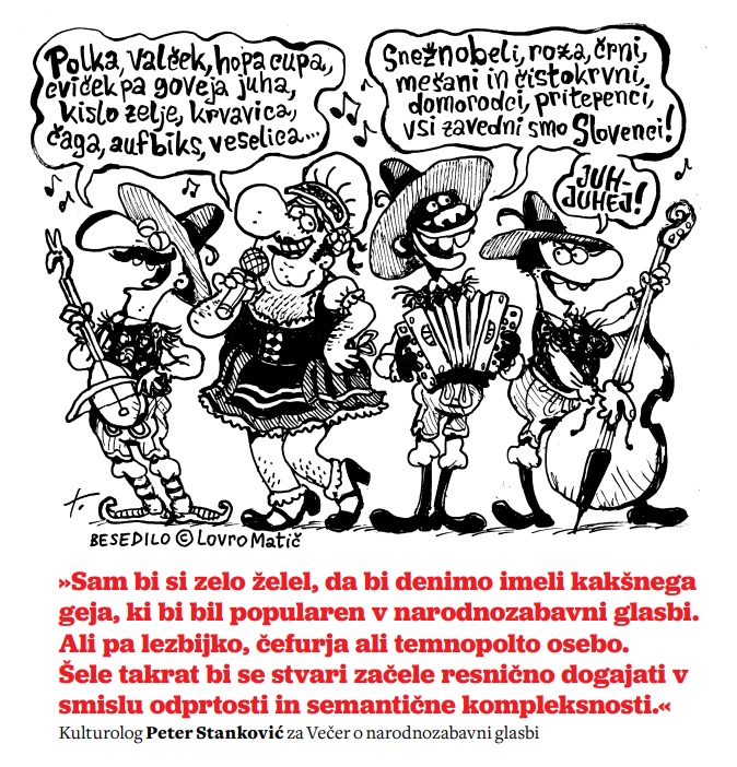 Kje so geji, lezbijke, Neslovenci in temnopolti v narodnozabavni glasbi?