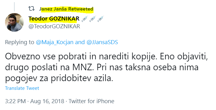 Janševa poobjava