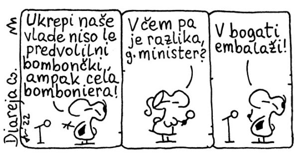 Ukrepi Janševe vlade niso le predvolilni bombončki