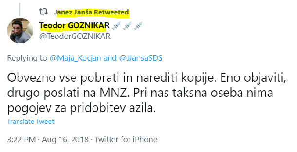 Janševa poobjava