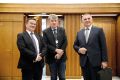 Trije kandidati za predsednika državnega sveta: Bojan Kekec, Jožef Školč in Marko Lotrič 