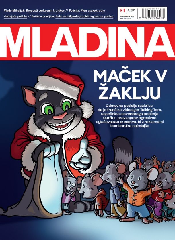 MLADINA 51 2022: MAČEK V ŽAKLJU