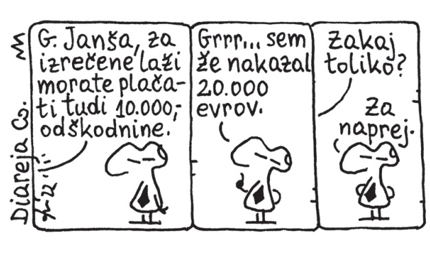 Ko Janša nakaže preveč denarja