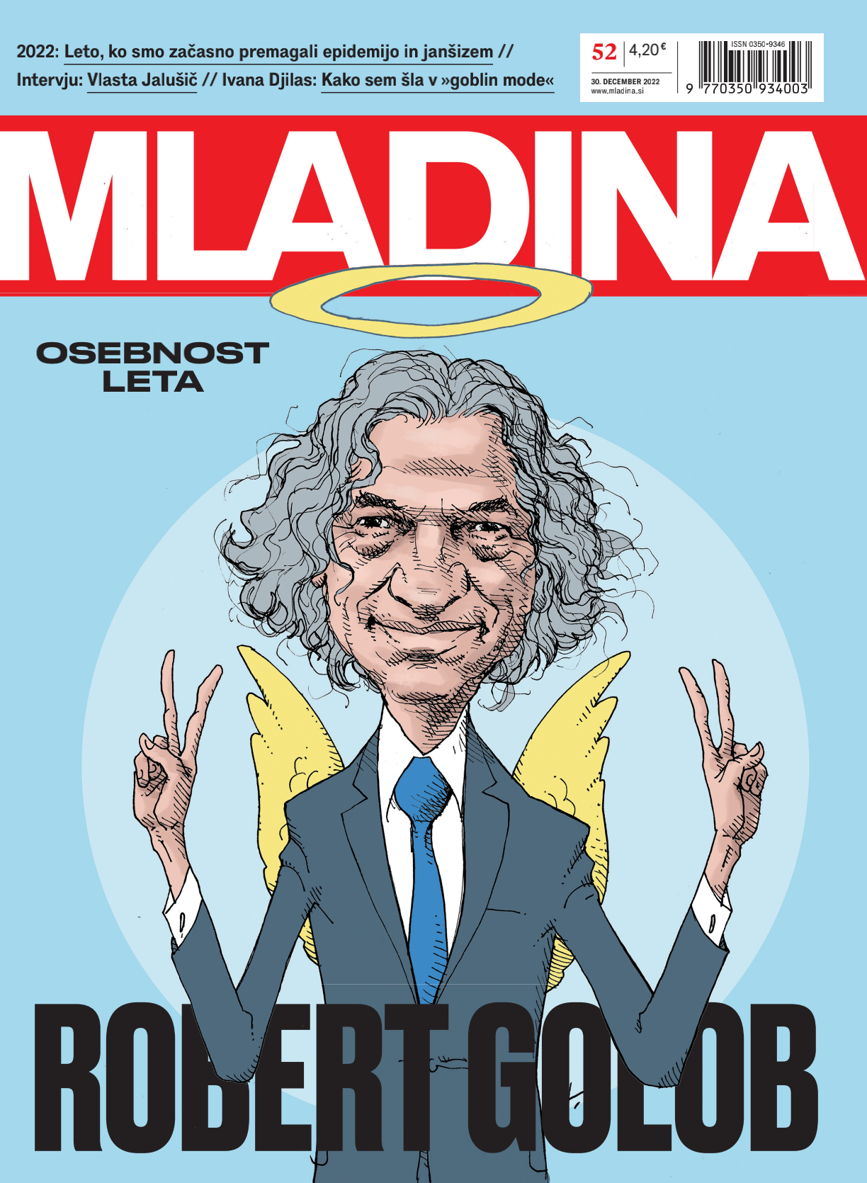 Naslovnica nove Mladine / OSEBNOST LETA