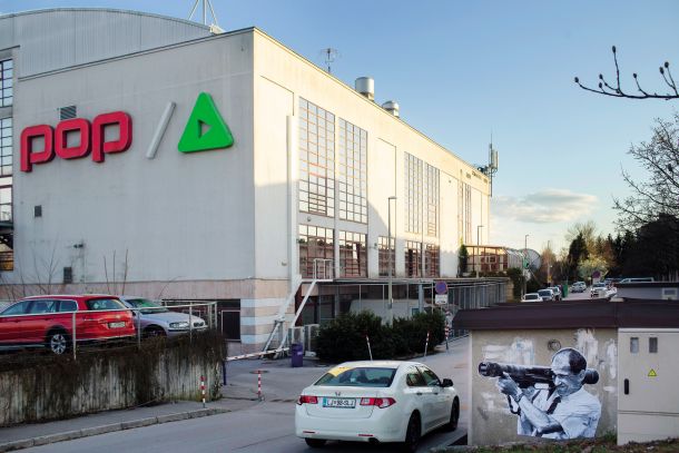 Stavba Pro Plus v Ljubljani